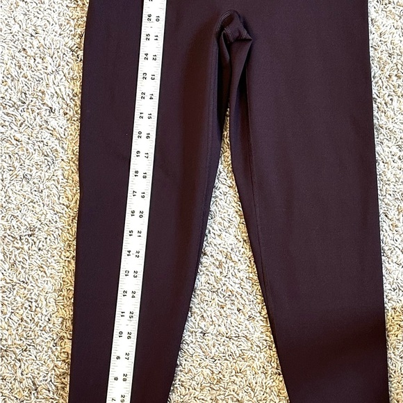 Spanx Chocolate Brown High-Waisted Slimming Activewear 3/4 Length Leggings Sz M - Picture 10 of 10